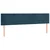 Vidaxl Box spring postelja z vzmetnico temno moder 120x190 cm žamet
