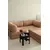 Atelier del Sofa Ugaona garnitura na razvlačenje Nook, 100x100x34 cm, Kajsija
