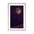 Plakat s paspartujem čaroben planet - 40x60 silver