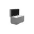Grantex Line Tabure za sedenje Soft Mini, 65x42x34cm, Siva