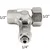 shumee Aqualogis T-ventil 1/2 x 1/4