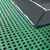 Trampolin s površino za doskok Dynamic Groundlevel Exit Toys vgradni 244*427 cm črn