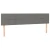 VIDAXL box spring postelja z vzmetnico (180x200cm, blago), temno siva