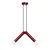 Opviq luster Balance 20551-J, 2 × E14, bordo