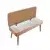 Hanah Home Set Nameštaj za hodnik Multilux 984 0900, Prljavo roze
