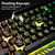 AULA T102 gaming combo 2u1 tastatura I mis RGB metalna