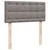 Vidaxl Box spring postelja z vzmetnico taupe 100x200 cm blago