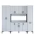 Hanah Home Komoda 220x198,6x40cm Bela