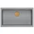granitni umivalnik Logan 110 Grey Metallic