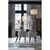 Beli jedilni stol Elyna - Light & Living