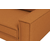 Atelier del Sofa Trosed Sparrow 3, 223x89x87cm, Braon