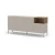 Kremno bela komoda 180x80 cm Cailin – Marckeric