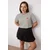 Trendyol Curve Ženska majica Tbbss25Bf00083, Crna