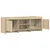 TV ormar 130 x 33 x 47 cm Hrast sonoma Konstruirano drvo