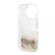 Maska Karl Lagerfeld Hc Liquid Glitter Karl&Choupette za iPhone 14 Pro zlatna