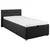 Livetastic OBLAZINJENA POSTELJA 90 cm  x 200 cm , les, kovina, umetna masa, tekstil antracit