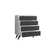 Aberto Design Komoda Suvera 70x86x40cm Belo-Antracit