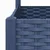Vrtna sadilica s rešetkom plava siva 120 x 40 x 121,5 cm PP