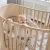 Leander krevetac Classic, 95x70x120cm, Whitewash
