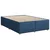 vidaXL vidaXL Box spring postelja z vzmetnico modra 160x200 cm blago, (21307350)