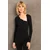 Cool & Sexy Ženska bluza Tf54, Crna