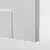 KNOXHULT Zidni ormarić s vratima, siva, 40x75 cm