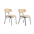 Hanah Home Set trpezarijskih stolica Nancy , 2 komada, Bež