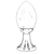 Opviq Spoljna zidna lampa BSU-68204-BSY-M2-K, 50 cm, IP65, E27, Crna