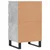 Komoda siva boja betona 40 x 35 x 70 cm od konstruiranog drva