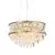 Endon 107785 - Luster na sajli 9xE14/6W/230V mesing