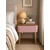 Hanah Home noćni ormarić Nova, roze