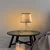 Opviq Stona lampa Telis-5403, 28x28x51 cm, IP20, Zlatno-smeđe boje
