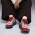 PUMA Deviate NITRO™ 4 Check Running Shoes Men, Men, Red/White, 45