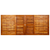 Vrtni blagovaonski stol (160 - 240)x100x75 cm od drva bagrema