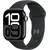 Apple Watch Series 10 [GPS 46mm case] Smartwatch with Jet Black Aluminium Case with Black Sport Band - M/L. Fitness Tracker, ECG App, Always-On Retina Display, Water Resistant