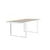 Venture Design Jedilna miza Merlo 200x90 cm bela