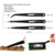 JAKEMY JM-T11 3in1 set plasticnih pinceta