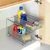 WENKO 53140800 - Polica GIOMA 35x33,5 cm srebrna