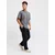 JJ Rebel Muške pantalone Carlos 12291340, Crne
