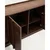 Rjava komoda v orehovem dekorju 200x80x45 cm Onix – Kave Home