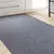 Tepih trkač Svijetlo siva 80 x 400 cm tkanina