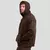 GymBeam Unstoppable Hoodie Brown