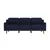 ATELIER DEL SOFA Sofa sa 3 sedišta Robin Extra 3 Night Blue Walnut