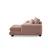 Atelier del Sofa Ugaona garnitura River 105x90x330cm Roze