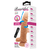 BAILE Realistični vibrator Beautiful Easton, 18.5 cm, Boja kože