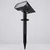 LED solarna lampa 2u1 LED/3,7V 1200 mAh IP54 crna