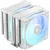 Hladilnik za procesor DeepCool AG620 G2 WH ARGB, 2x 120mm, bel