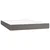 Vidaxl Box spring postelja z vzmetnico siv 140x200 cm umetno usnje