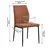 XXXL Stol Augusta, Rjava