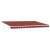 vidaXL vidaXL avtomatska zložljiva tenda oranžna in rjava 500x300 cm, (22145811)